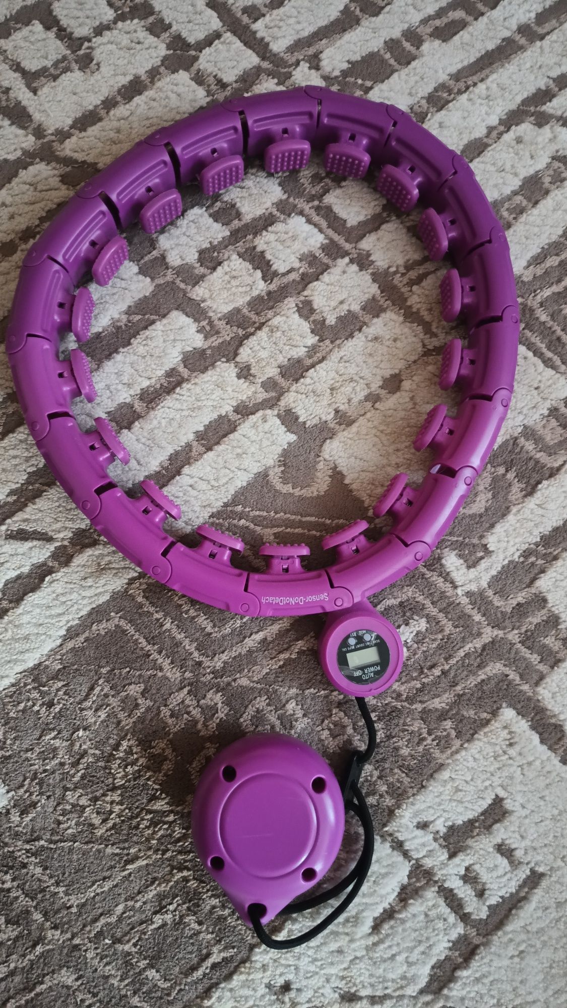 Hula hop z obciaznikiem