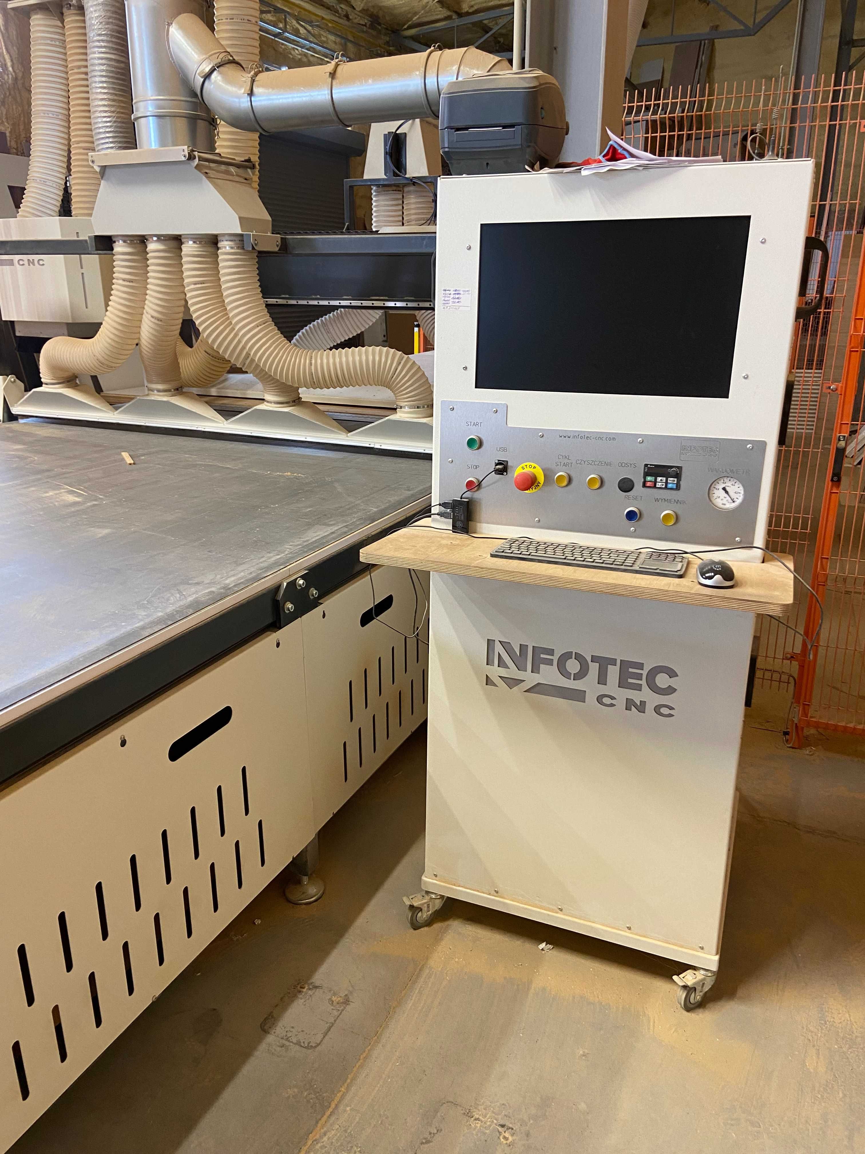 Centrum obróbcze CNC- InfoTEC 4121 PRO EVO