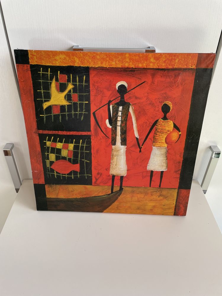 Obraz zdjęcie na płótnie afrykańskie kobiety zestaw 40x40 kolekcja