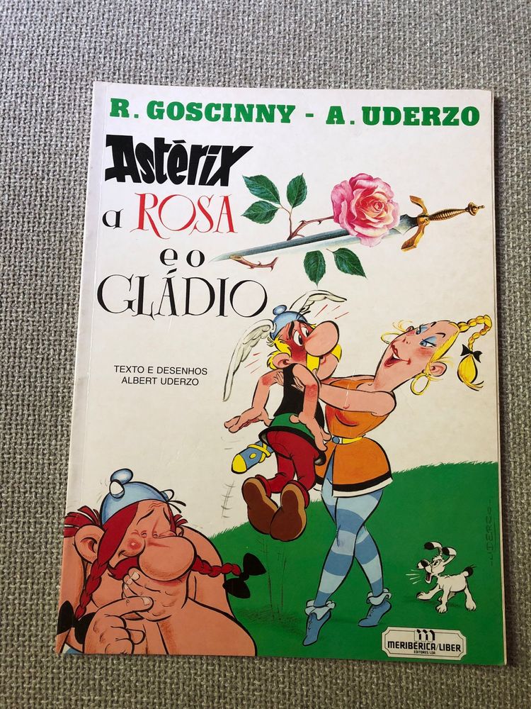 Astérix a rosa e o gládio