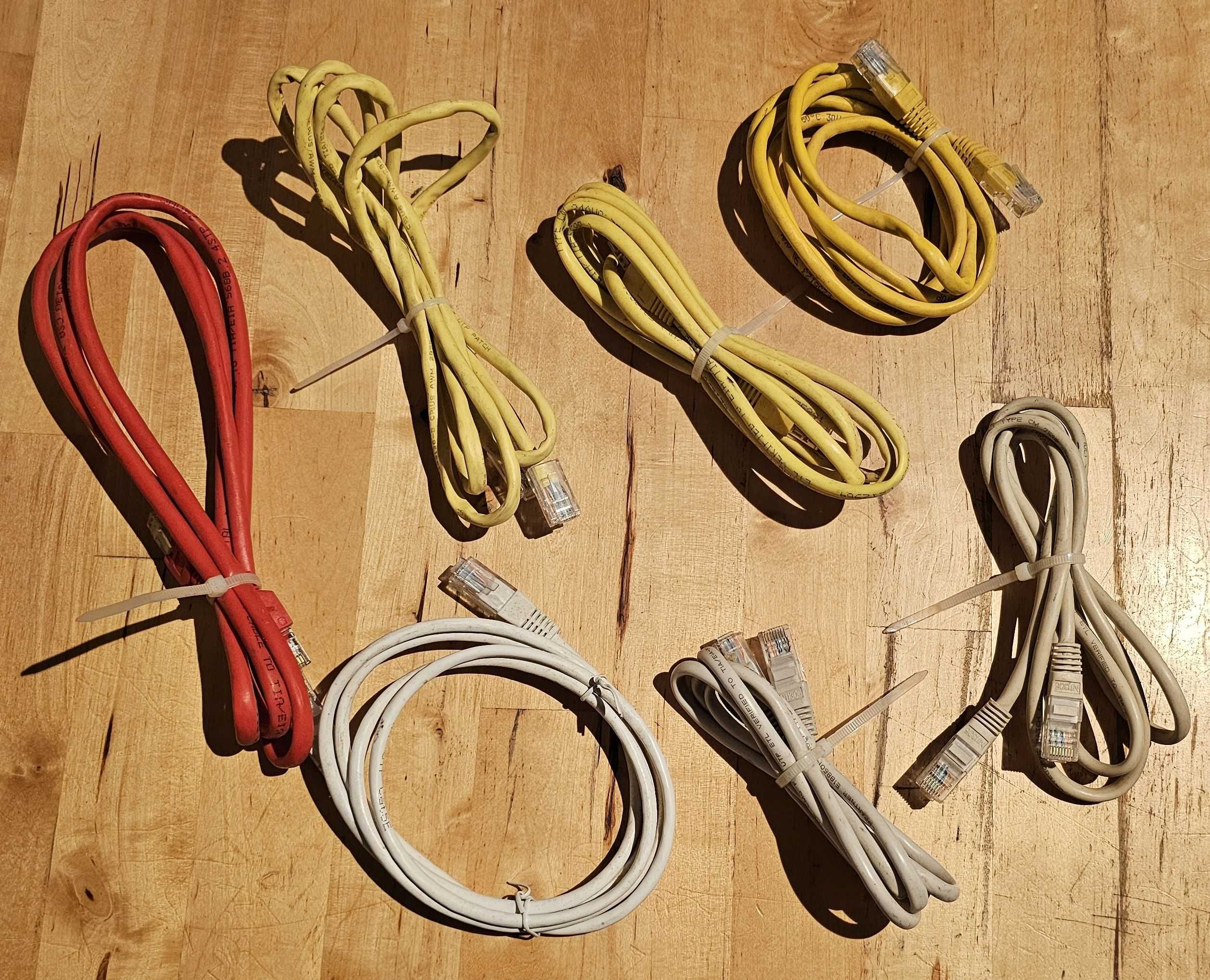 Kabel LAN RJ45 czerwony 140cm