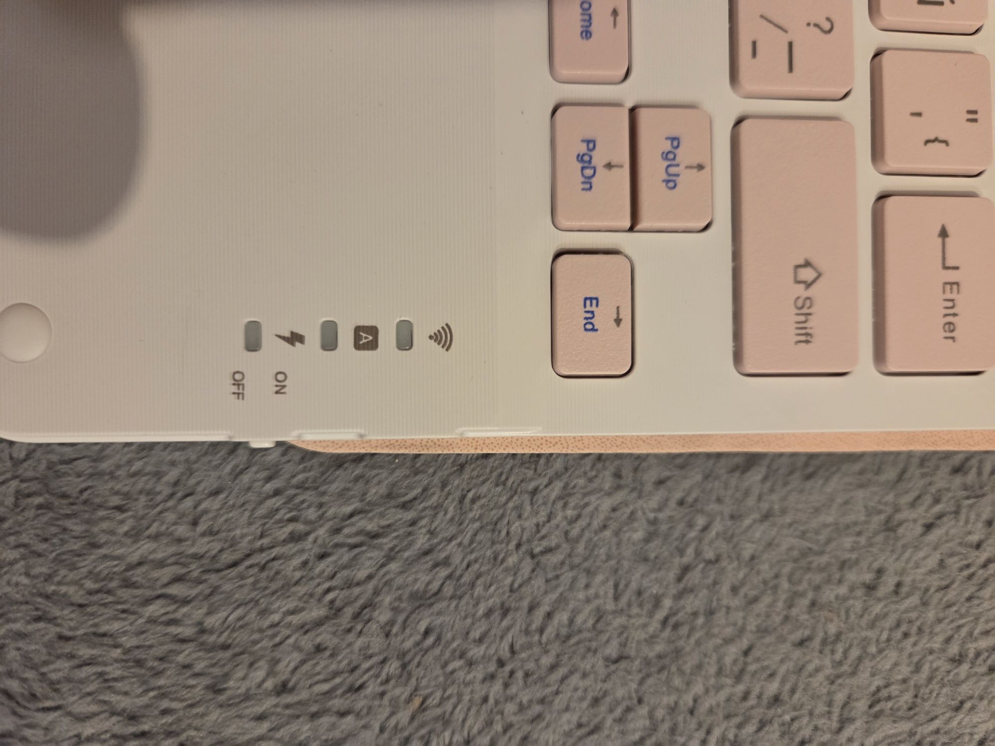 capa e teclado com trackpad para tablet