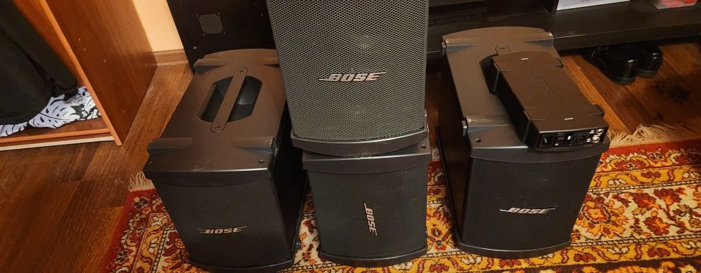 BOSE 4x BAS B1 + wzmacniacz BOSE  pack lite A1 + okablowanie