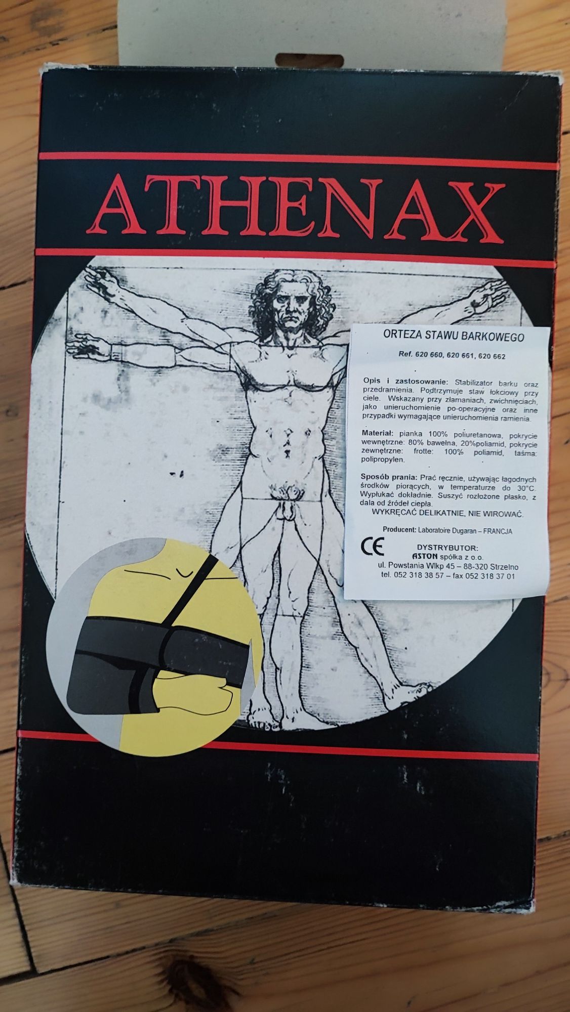 Orteza, stabilizator stawu barkowego