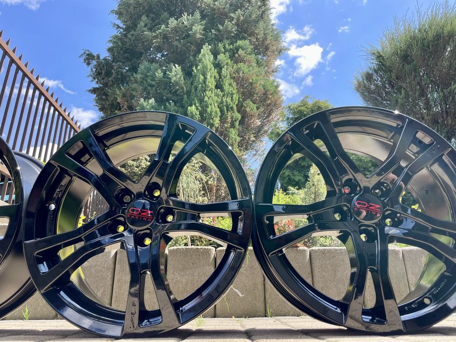 czarne vw 17 5x112 golf V VI seat leon skoda octavia audi a3 8p oz