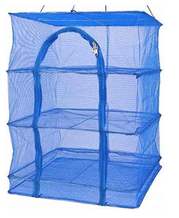 Suszarka Siatkowa Duża Wytrzymała do Grzybów Owoców Ziół Wędkarstwa