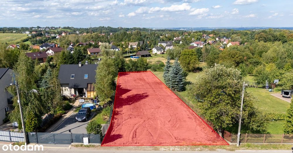 Przepiękna i cicha działka Swoszowice 13a media, analiza chłonności