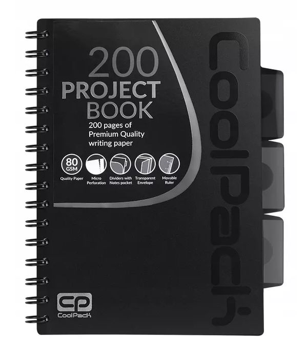 Kołobrulion A5. CoolPack, czarny. Patio