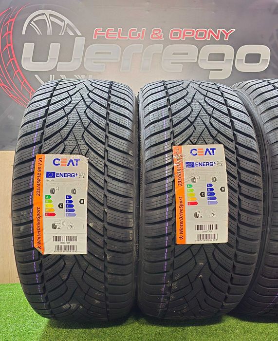 NOWE OPONY zimowe CEAT Winter DriveSport-  235/45/R18 - 98V