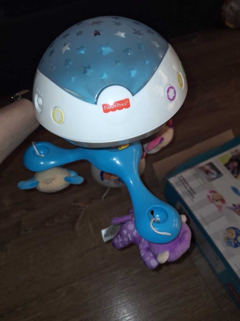 Karuzelka z projektorem 3w1 Fisher Price + pilot