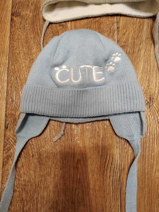 Набір шапок на хлопчика 6-12 міс