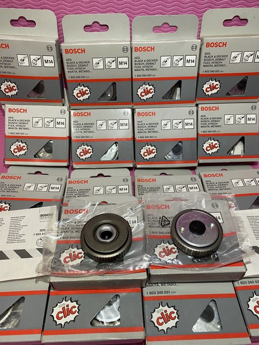 Bosch SDS-Clic M-14 оригинал гайка на болгарку.Есть большое количество