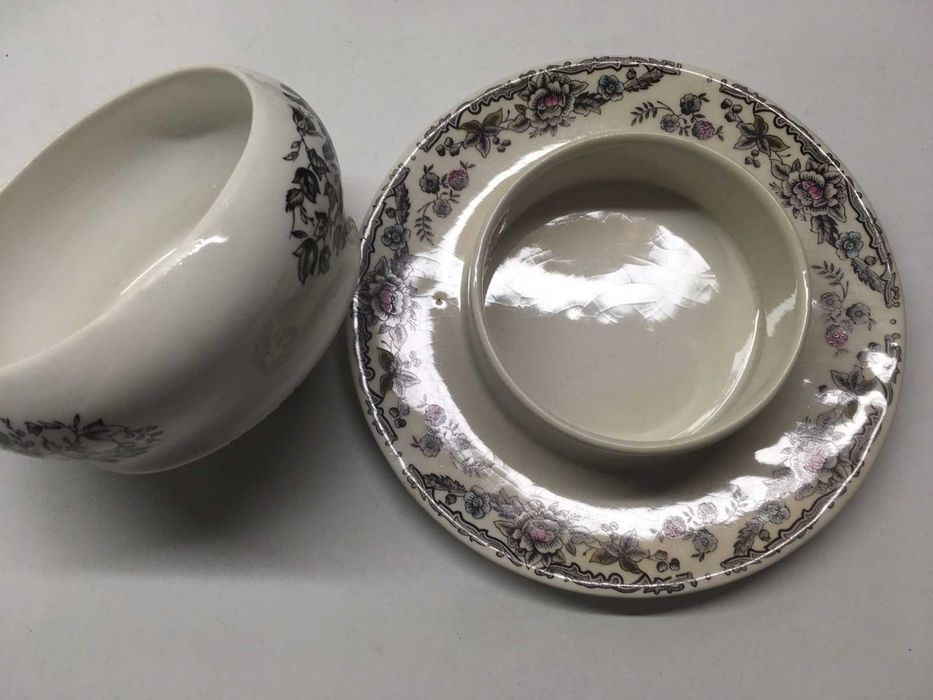 Prato / Tigela Floreada Artesanal