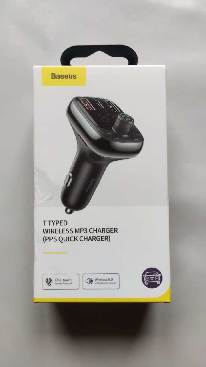 Baseus T Typed Wireless MP3 Charger (PPS Quick Charger)