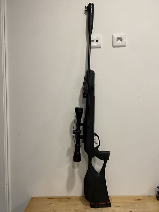 Vendo carabina de pressão 5.5 com mira