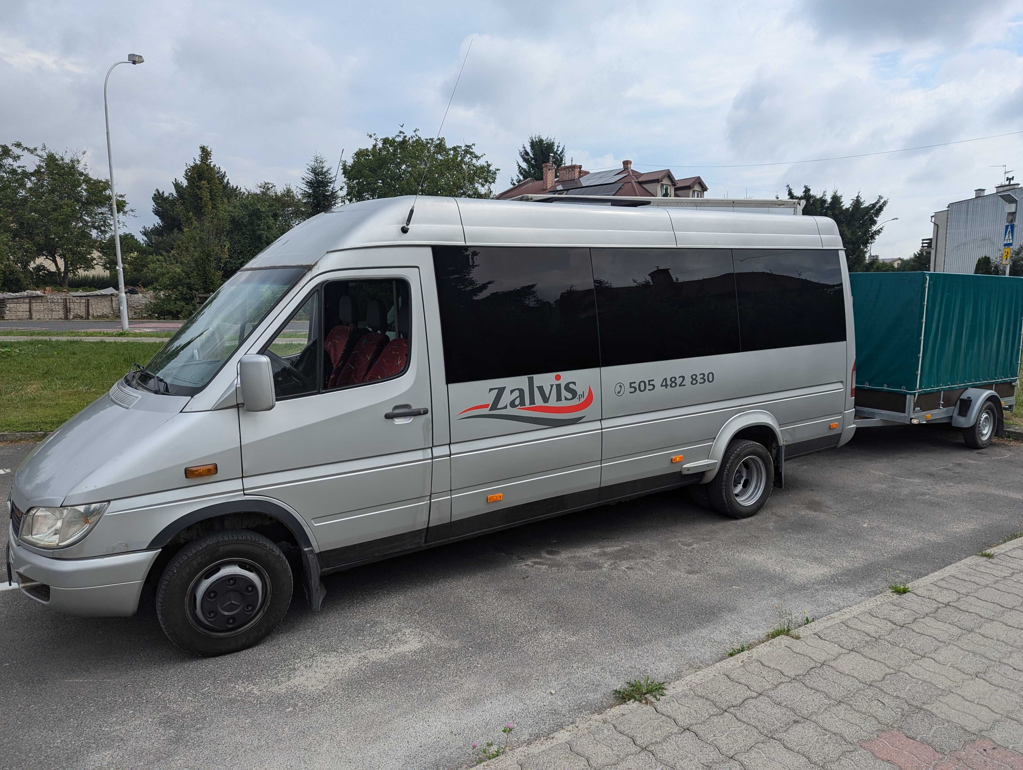 Wynajem busa 9/19/55 osób z kierowcą /autobus autokar wycieczka wesele