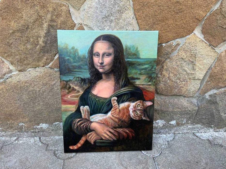 Картина "Cat Vinci"