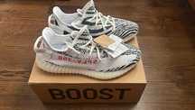 czarny^wiara^AdidasYeezy350Zebra^UnisexTrampki Roz.39.5