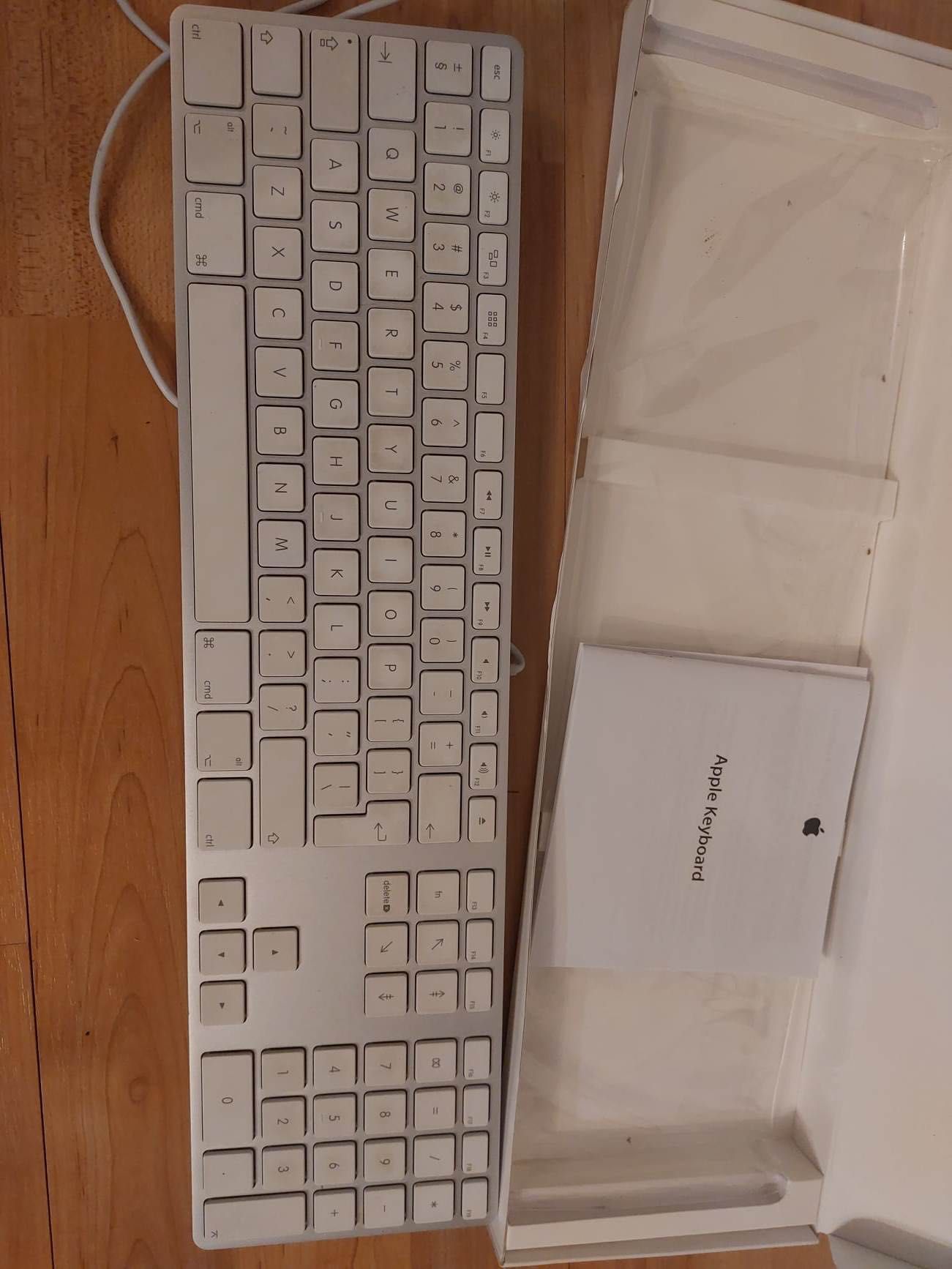 klawiatura Apple Keyboard uszkodzona