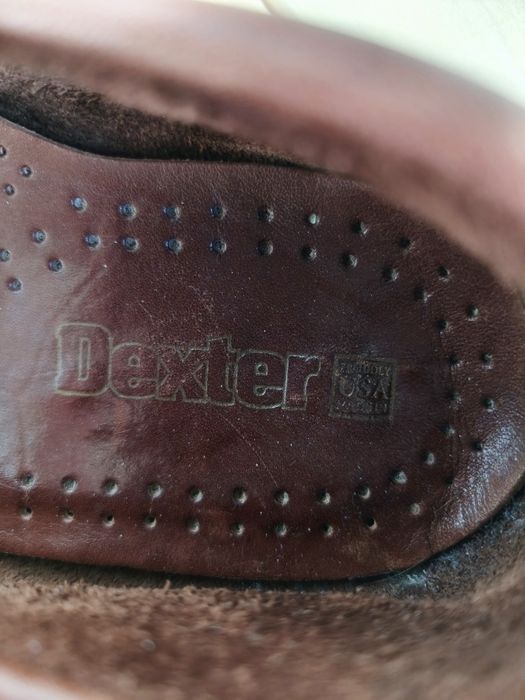 Вінтажні шкіряні лофери Dexter, made in USA,