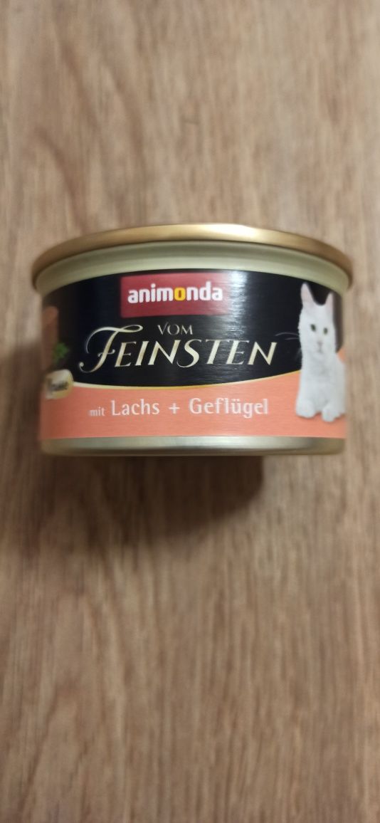 Karma dla kota Animonda vom Feinstein łosoś z kurczakiem 24x85g