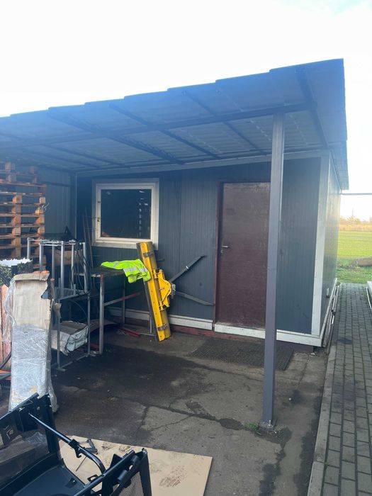 Rezerwacja - Budynek gospodarczy z płyty warstwowej 25 m2