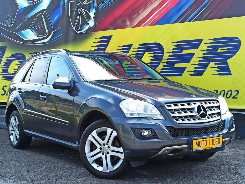 Mercedes-Benz ML 2009/10, salon, II właściciel, serwis, 263 KM, hak