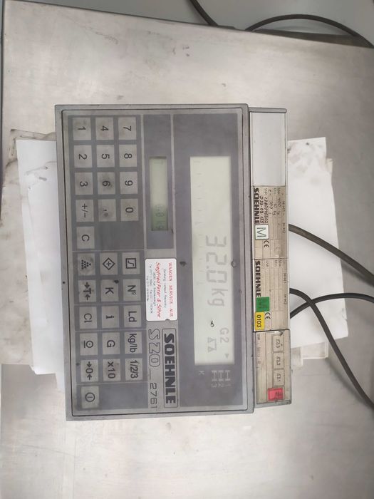 Waga platforma, 1500 kg + mała 60kg Soehnle S20 2761