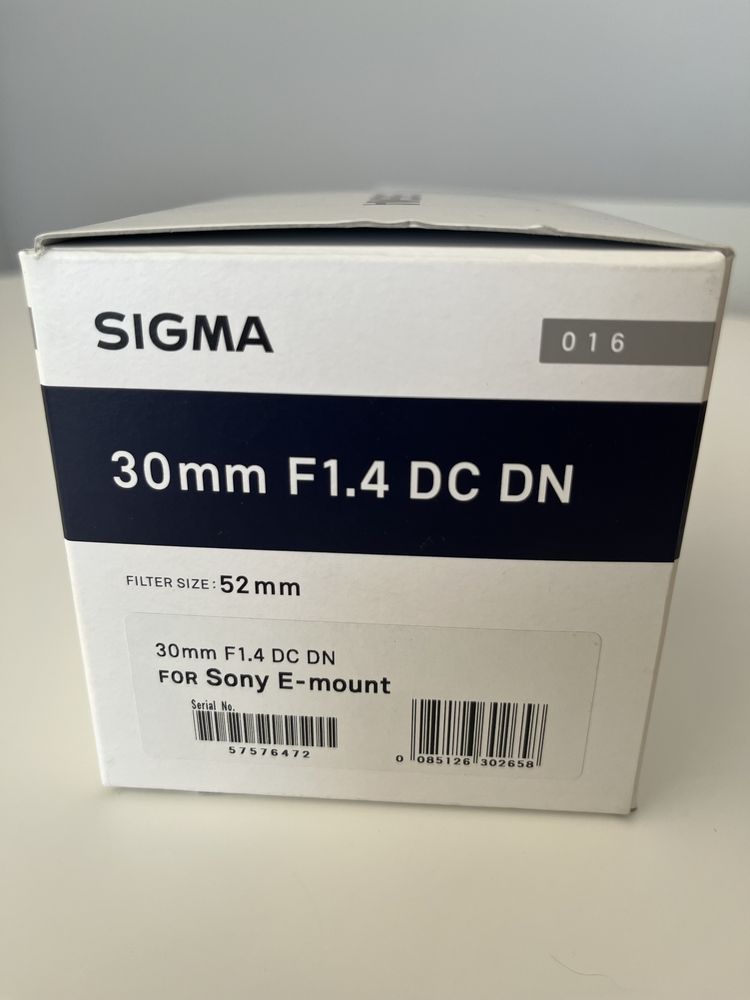 Sigma 30mm 1.4 AF para SONY