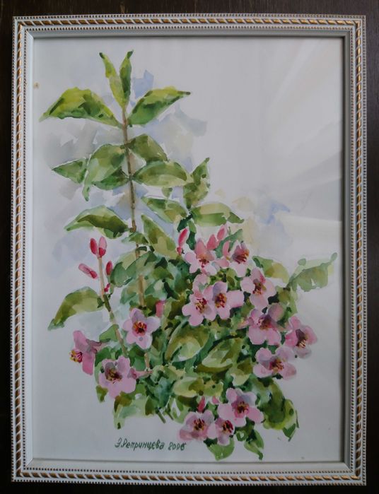 Картини Е. Репринцивої. Акварель.