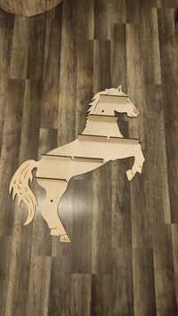 Koń-półka wieszany na ścianę