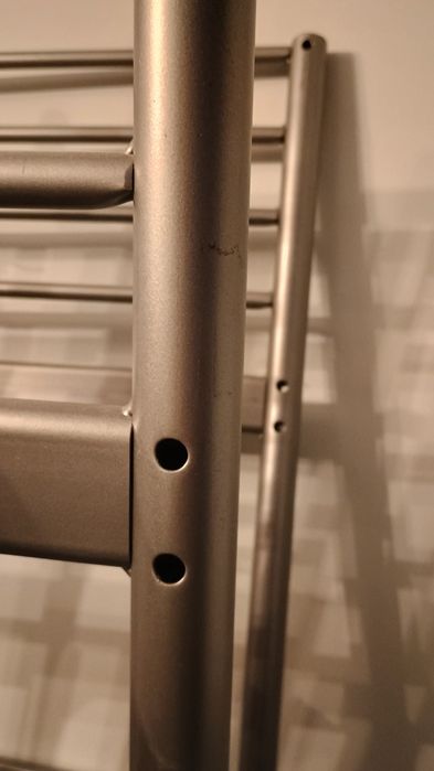 Łóżko piętrowe z biurkiem, Ikea SVARTA 90x200 cm