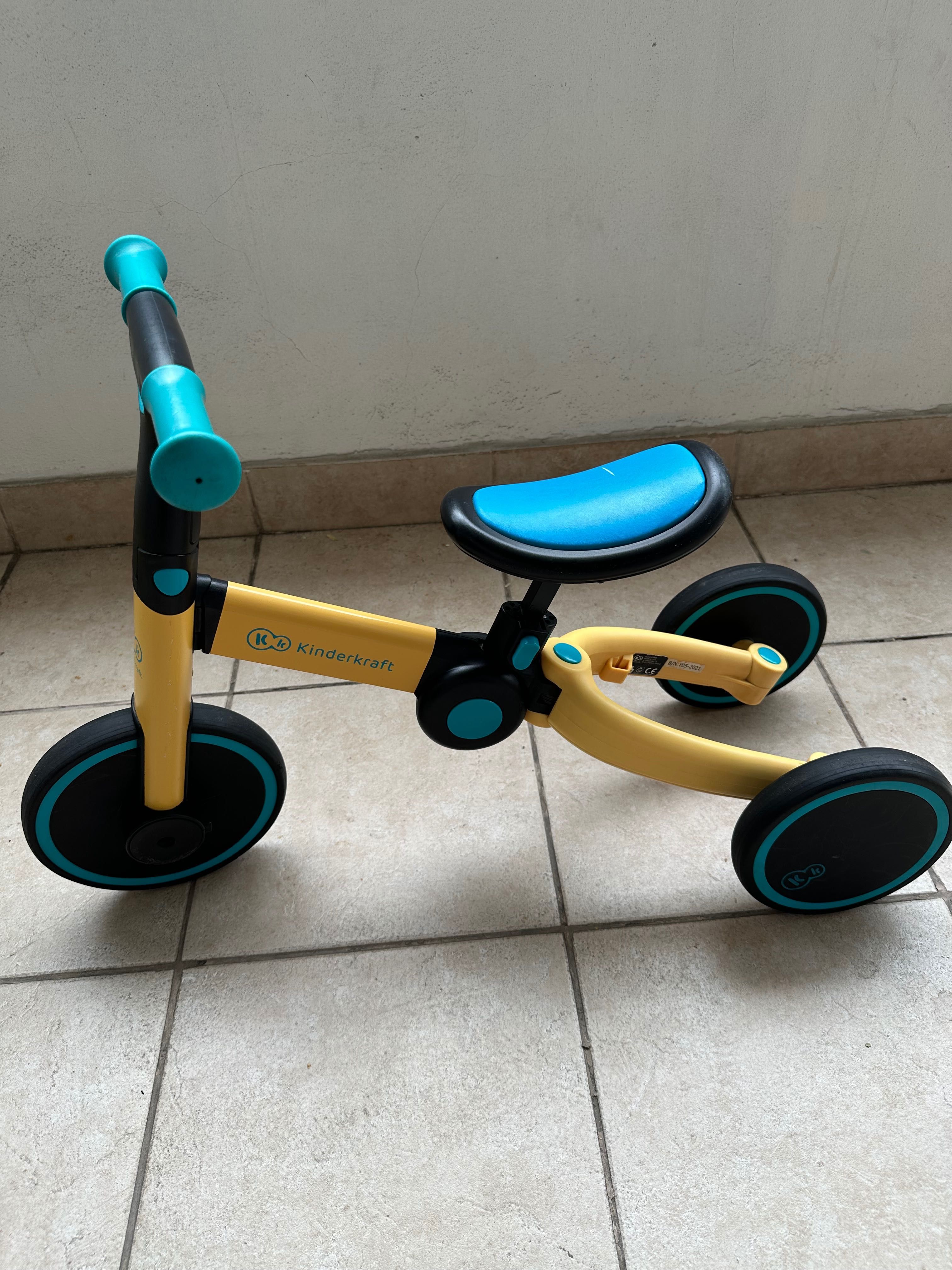 Rowerek biegowy Kinderkraft 3w1