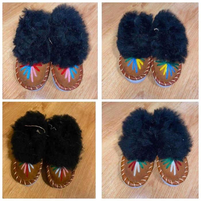 Pantofle Kapcie góralskie