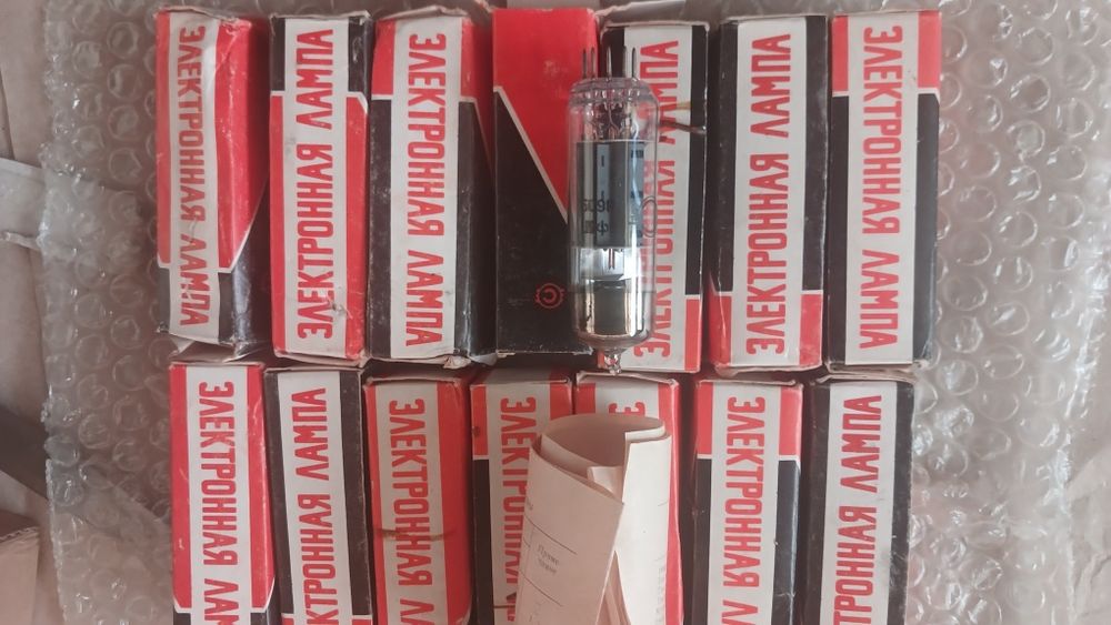 Продам новые лампы 6ф3п в упаковке