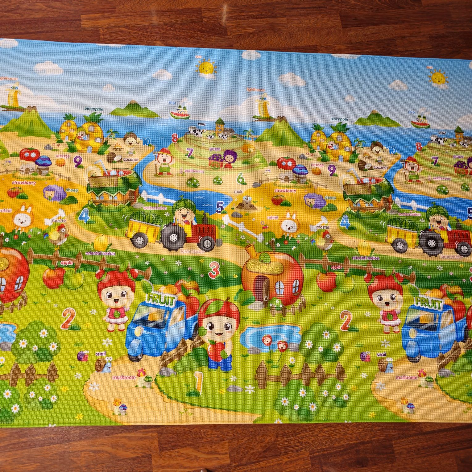 Килимок Fruit Farmи, большой игровой ковер