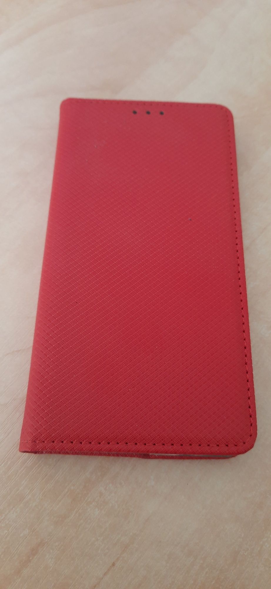 Etui z klapką do Samsung Galaxy J5 2017 Kieszeń, Podstawka czerwony