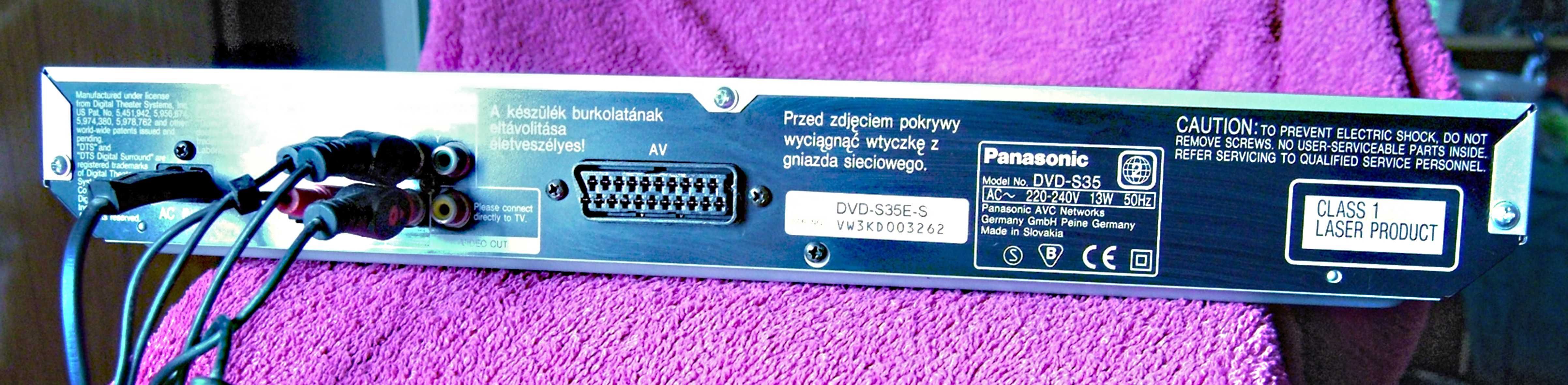 Panasonic VHS K3ZA00173 + DVD