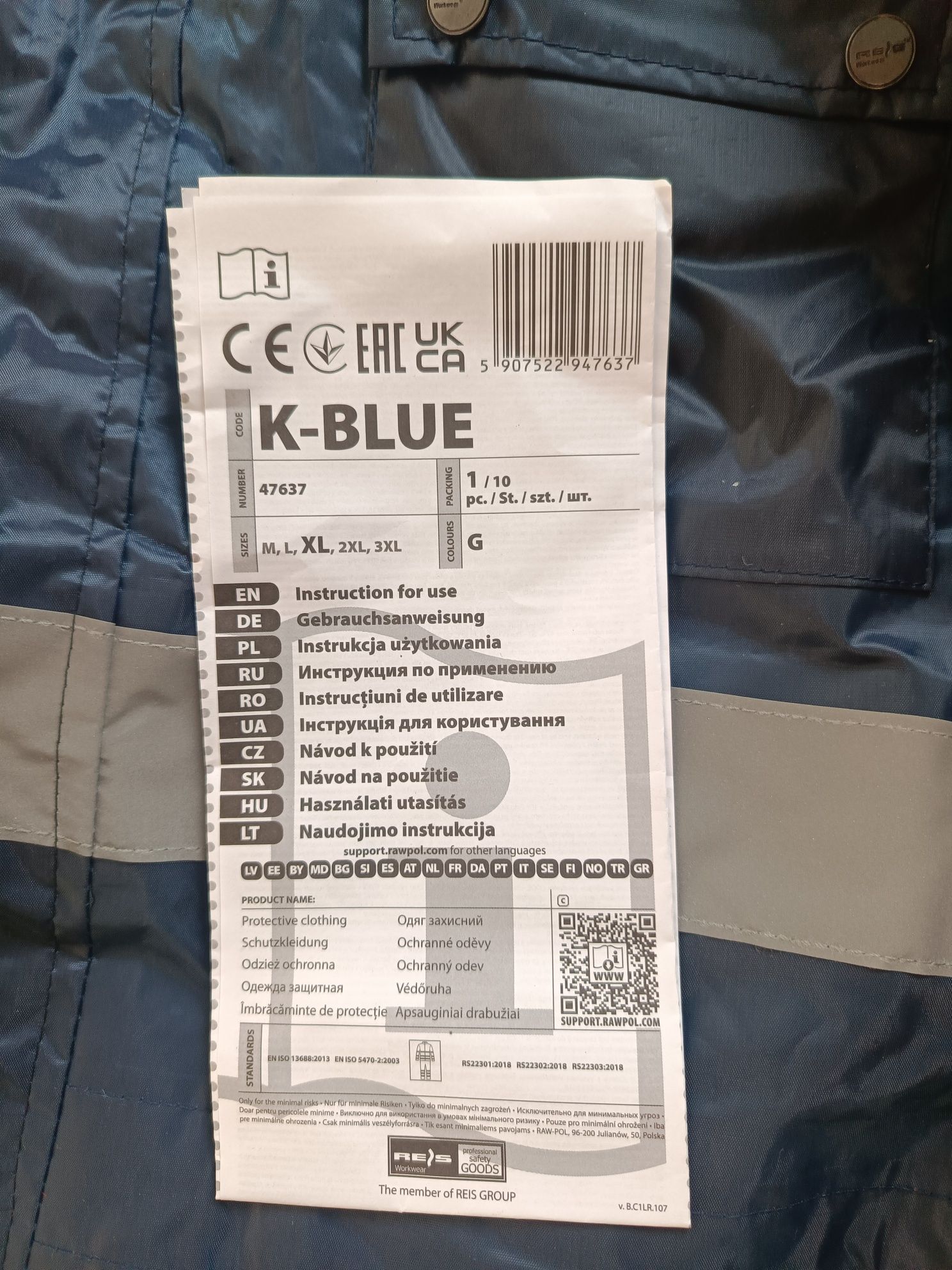 Kurtka zimowa-spodnie zimowe robocze