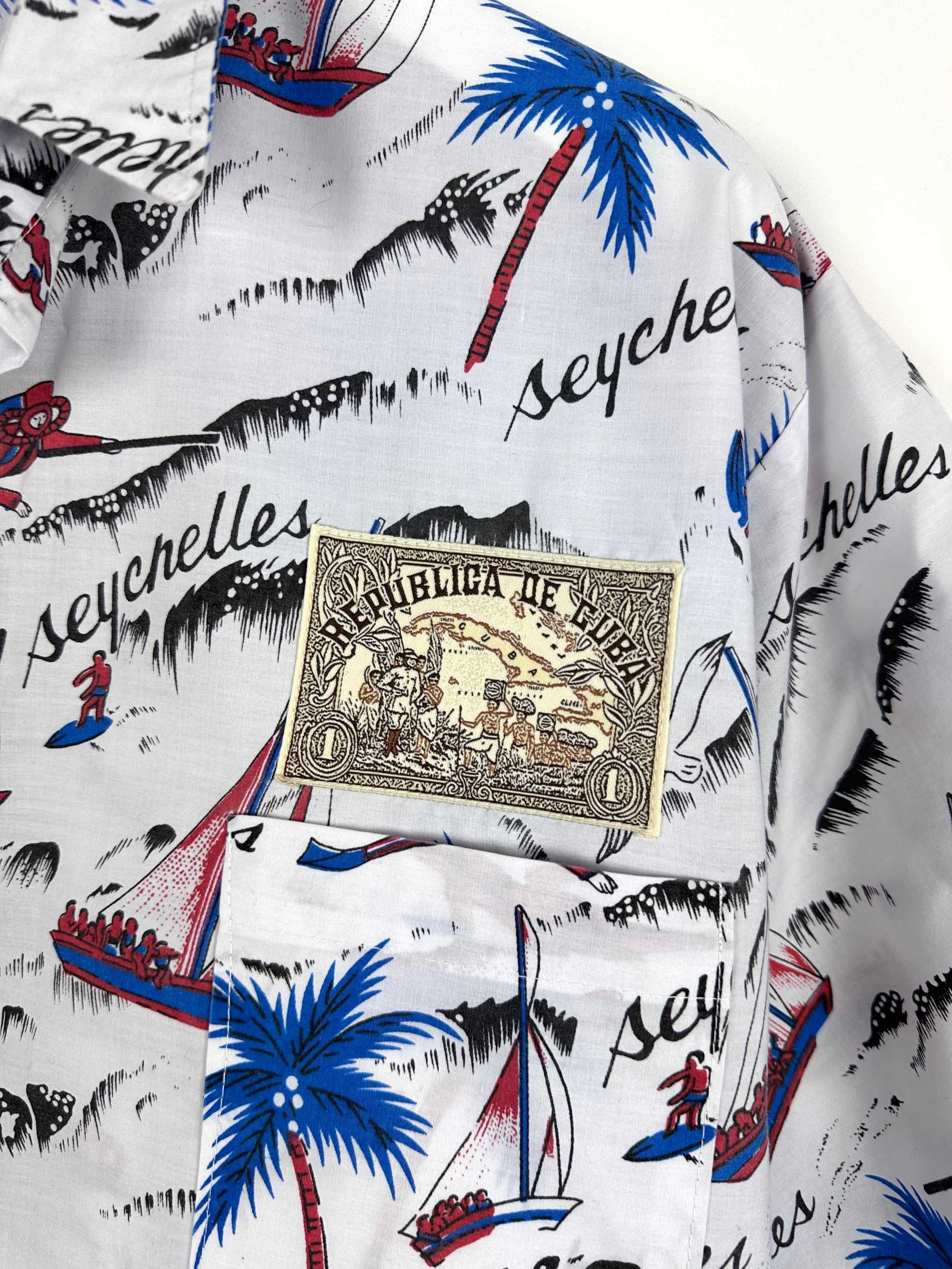 Koszula hawajska Seszele plażowa Kuba RAGYARD r. XL