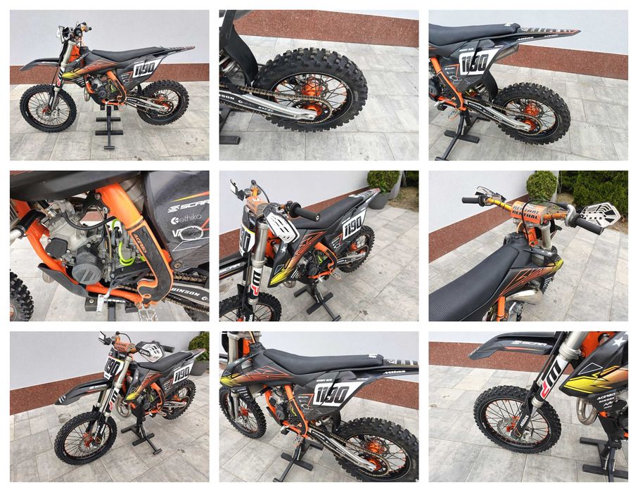 KTM SX 85 2T, 2019 r. wydech HGS, transport, raty na oświadczenie!