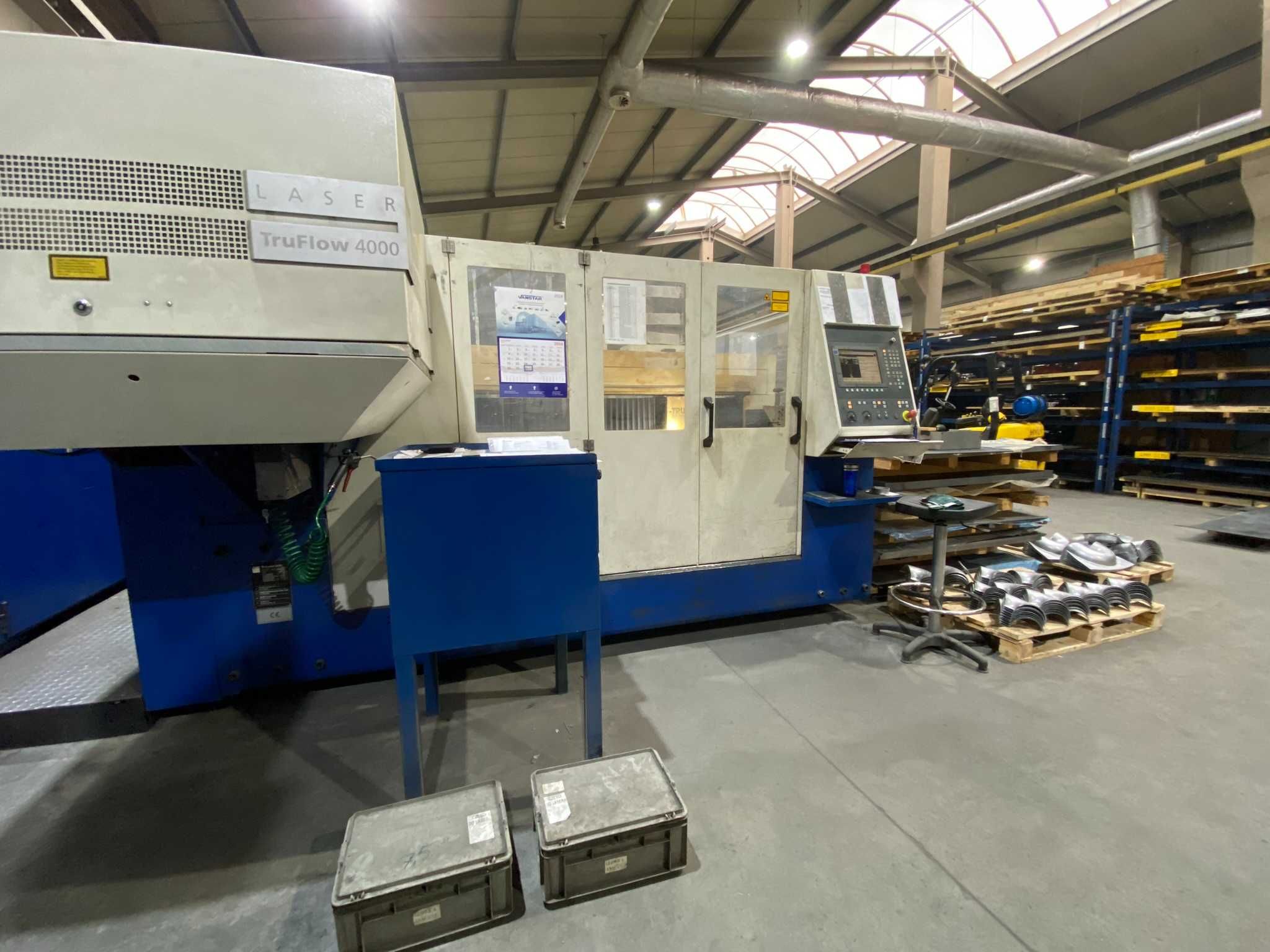 Trumpf TruLaser 3040 4kW TruFlow 4000