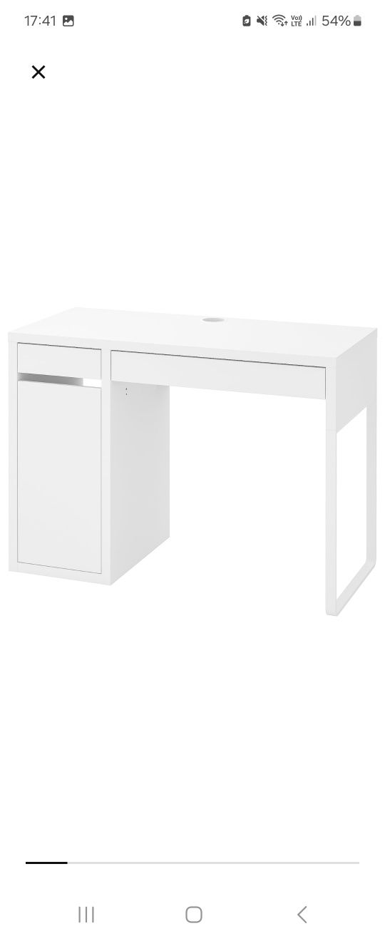 IKEA/MICKE biurko białe