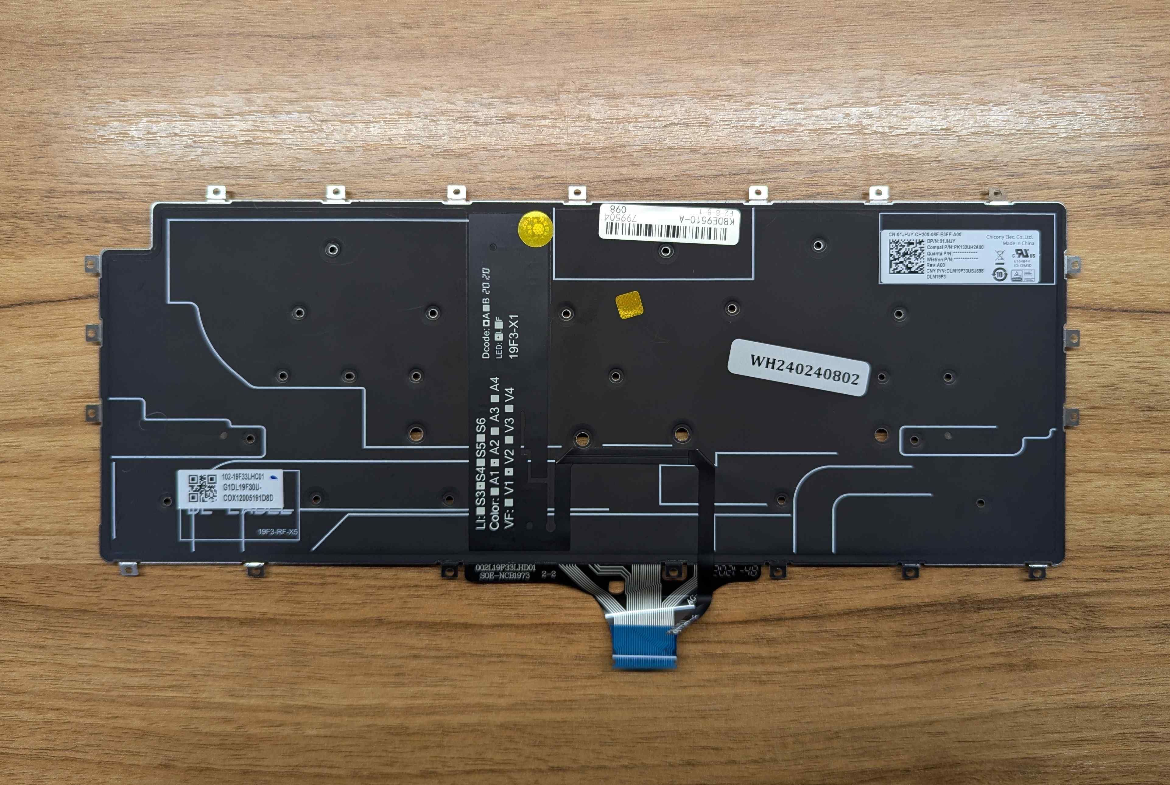 Клавіатура Dell latitude 15 9510 9520 2 in 1