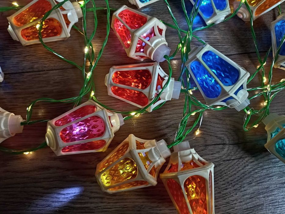 Подарок для девушки. Гирлянда СССР Свияга LED