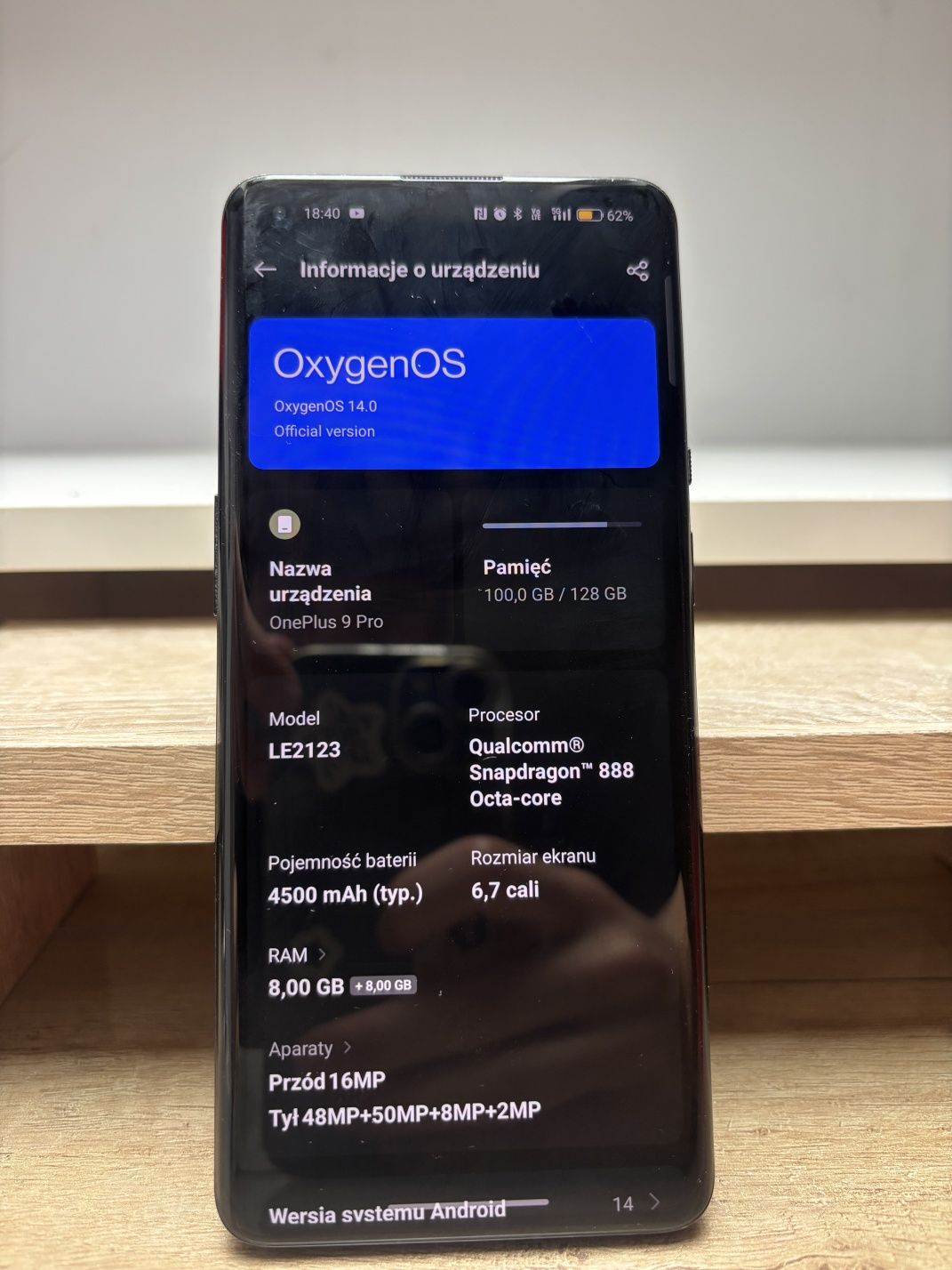 OnePlus 9 pro STAN IDEALNY