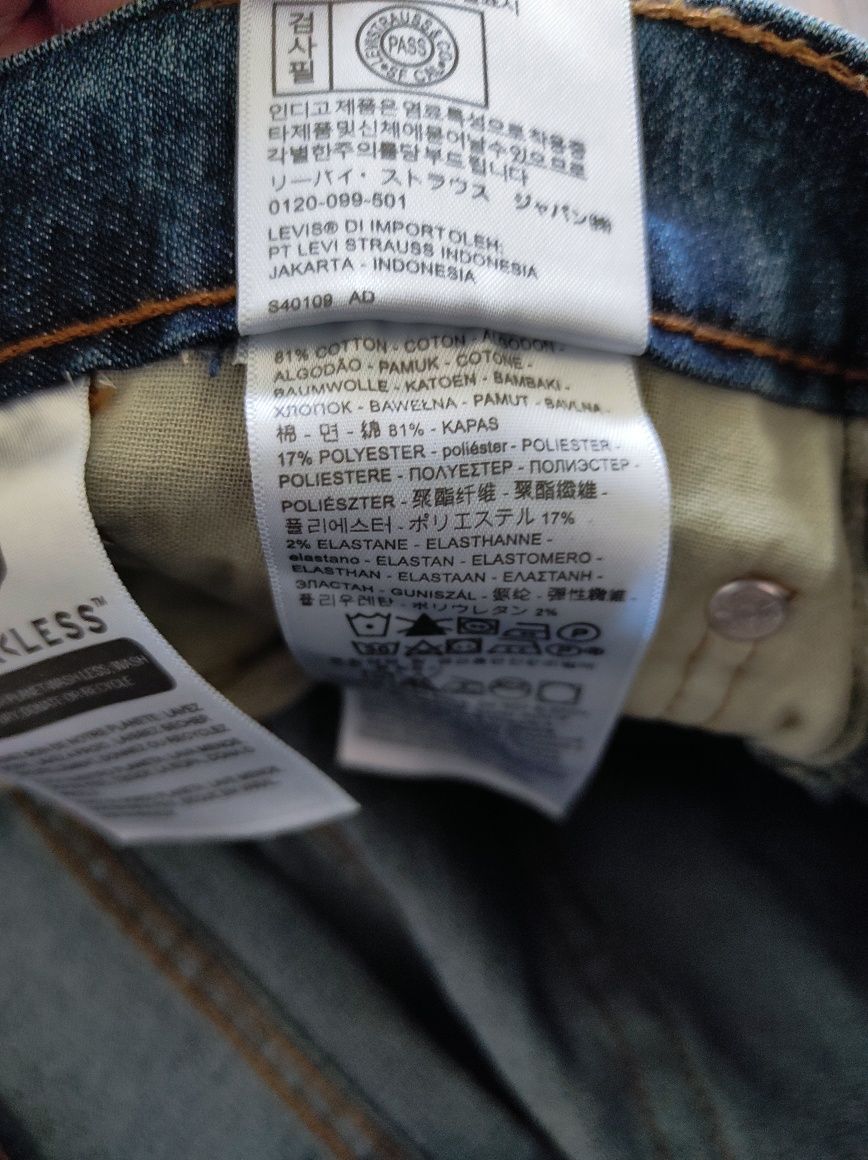 W34L32 Levi's 502 оригінальні джинси чоловічі нові