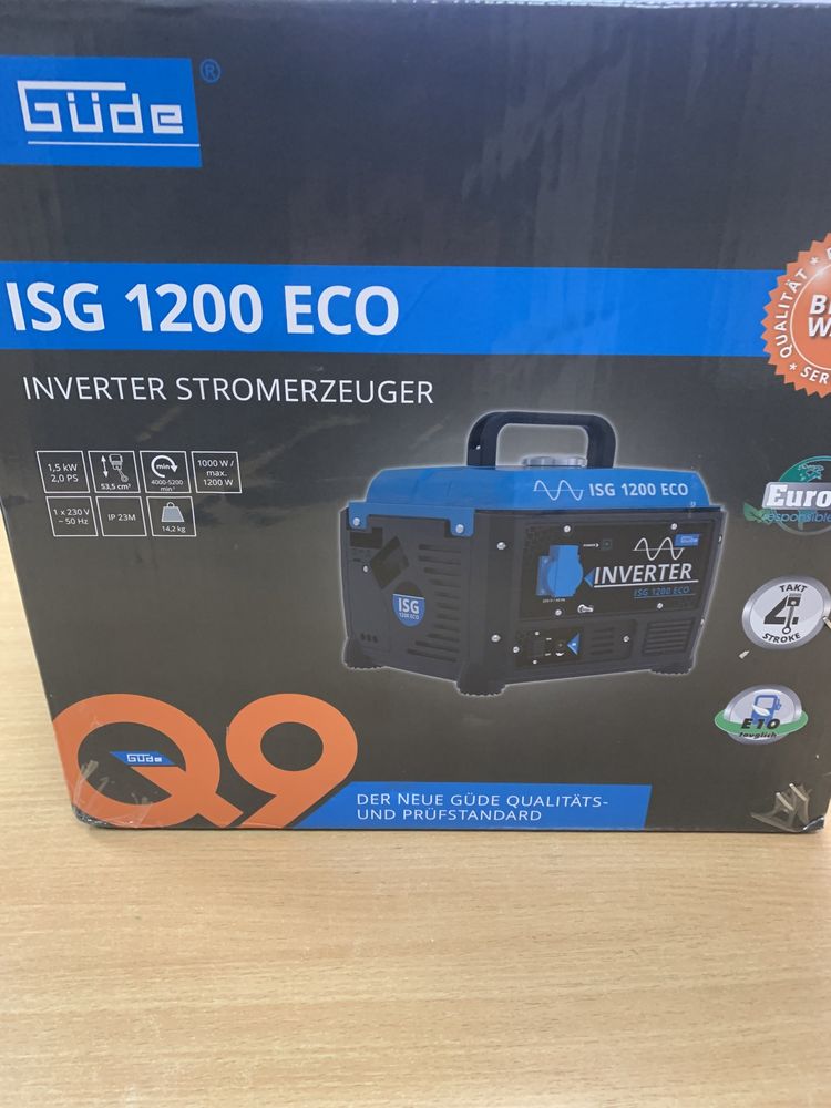 Генератор Gudr isg 1200 eco в наличии