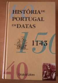 História de Portugal em Datas - Círculo de Leitores