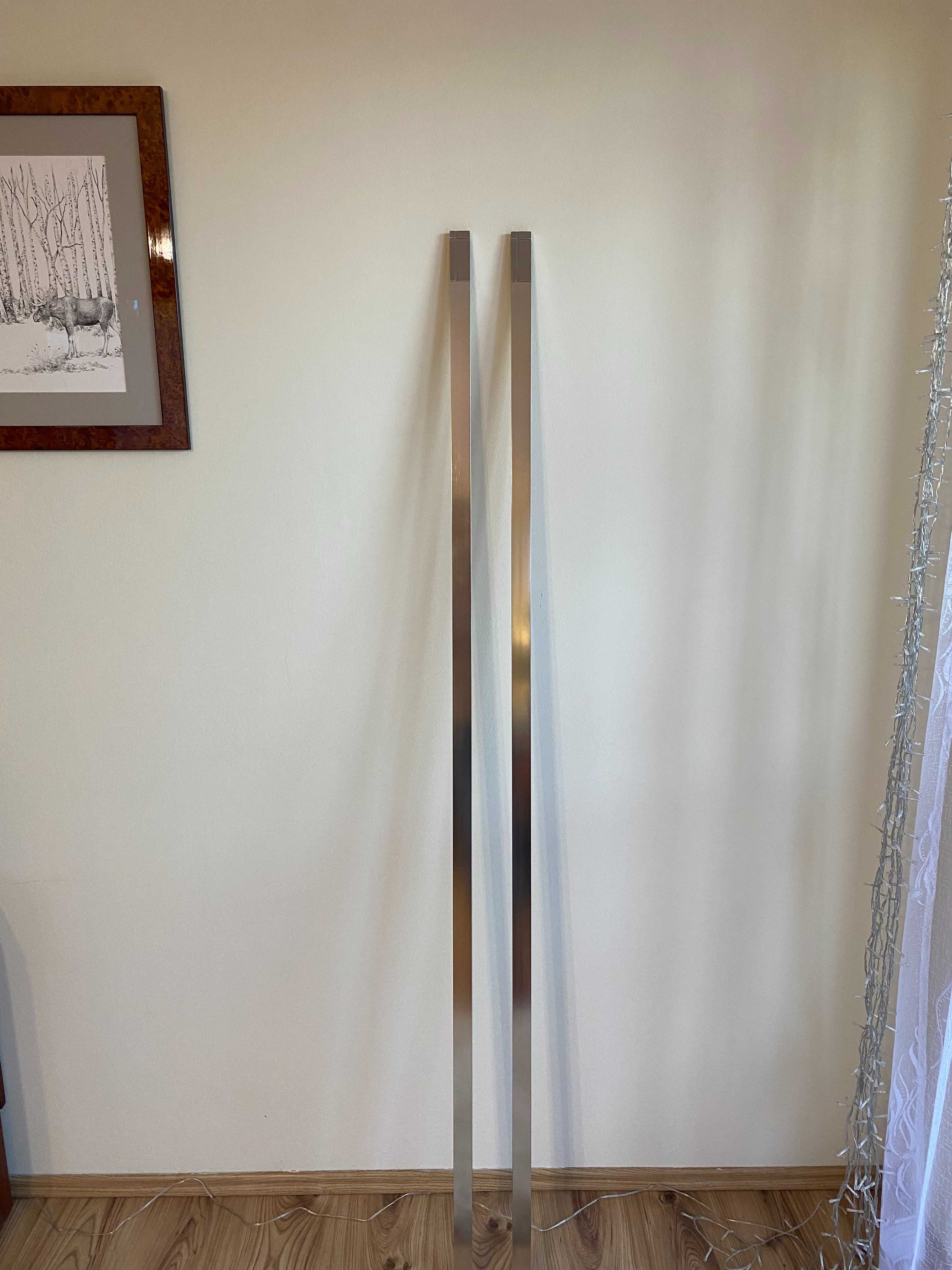 Karnisz aluminiowy, prostokątny, długość 366 cm